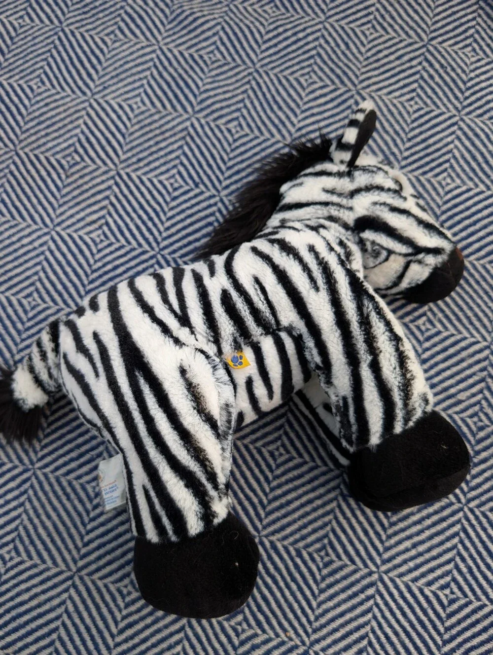 Build-a-Bear WWF Zebra Plush 2008 - Picture 3 of 5